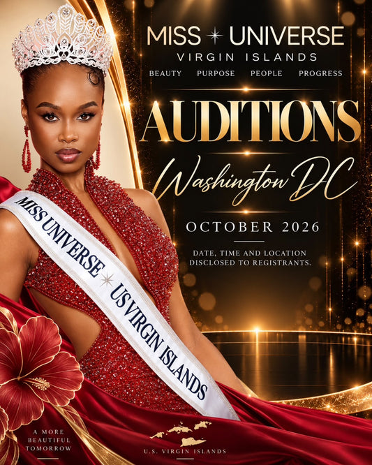 Miss Universe USVI Live Auditions 2027